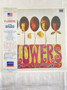 FLOWERS / The Rolling Stones / ローリングストーンズ / フラワーズ / LP L20P-1039 帯付 レコード