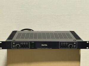 ***RAMSA 2ch power amplifier WP-9055A PANASONIC business use Anne plum sa***