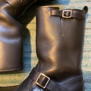 美品 ACE BOOTS モックトゥ エンジニアブーツ size9の画像6