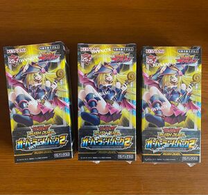 新品未開封　遊戯王　オーバーラッシュパック2 シュリンク付き　3box 