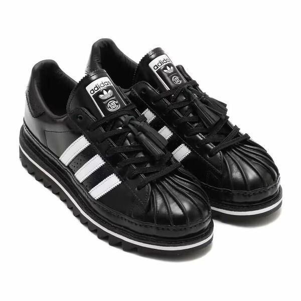 送料無料 国内正規 28.0cm adidas Originals CLOT SUPERSTAR CORE BLACK FOOTWEAR WHITE IH5953 クロット アディダス スーパースター