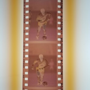 1995年 サッカー 日本代表 本物 フィルム 中田英寿 4コマ (検)ルーキー ワールドユース ローマ ペルージャ 写真 三浦知良 遠藤 久保 の画像2