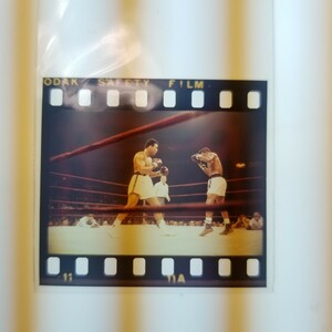 1972年 アントニオ猪木 vs フロイド・パターソン 本物 ポジフィルム (検)ボクシング 写真