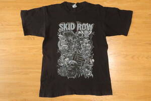 RT5#90's SKID ROW T-shirt black / SUBHUMAN RACE TRACK / Vintage 