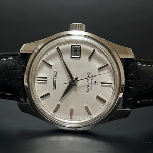 1 иен ~ OH завершено прекрасный товар 1965 год производство 44KS 44KSSK King Seiko Second Date - k функция medali on механический завод наручные часы 