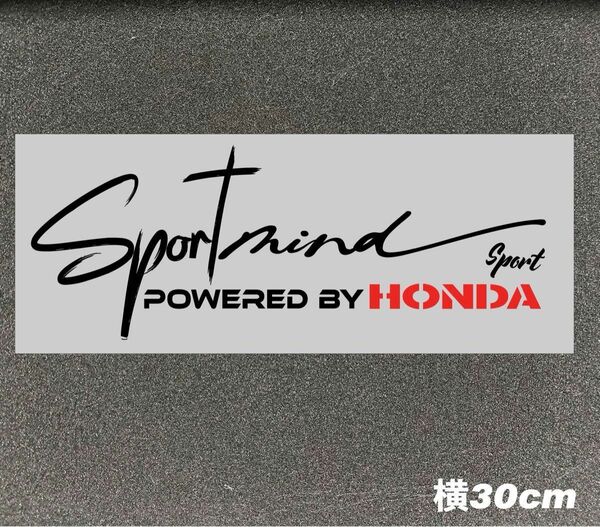 HONDA ホンダ スポーツマインド ステッカー JDMカッティングステッカー30cm 