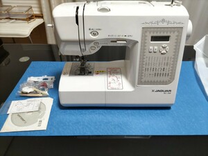  компьютер швейная машина швейная машина JANOME шитье рукоделие JAGUARKC-360 компьютер швейная машина кейс нет не использовался . становится 