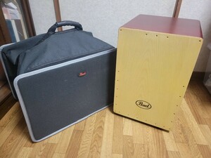 パール　カホン&カホンケースセット☆ CAJON Pearl 打楽器　Cajons　Case　PSC-BC