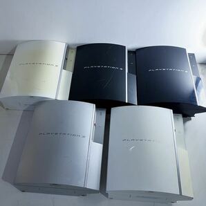 SONY PS3本体 5個 まとめて売り 動作未確認の画像1