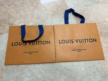 ルイヴィトン LOUIS VUITTON ショップ袋 紙袋 袋 ショッパー プレゼント 空箱 _画像1