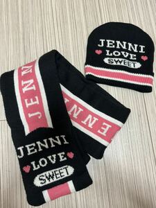 マフラー ニット帽 防寒具 セット まとめ売り jenni キッズ 子供 女の子 キャップ 