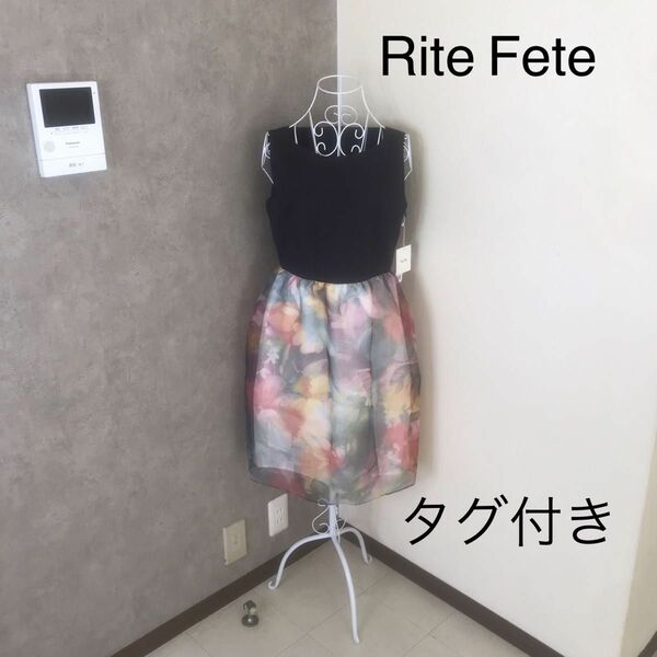 【2万6千円】タグ付き　Rite fete スコットクラブ　ワンピース