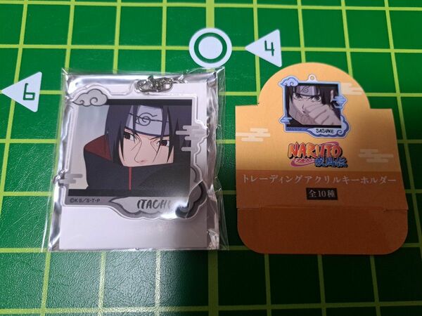 NARUTO　疾風伝　トレーディング アクリルキーホルダー　「うちはイタチ」1点