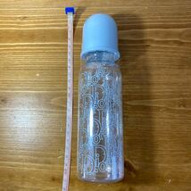 5-12 baby Dior ベビーディオール 哺乳瓶 250ml 130ml セット ブルー 青 モノグラム 未開封 未使用_画像4