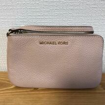 ●5-157 miu miu ミュウミュウ 財布 MICHAEL KORS マイケルコース ポーチ 2点 おまとめ セット ピンク 女性用 レディース _画像7