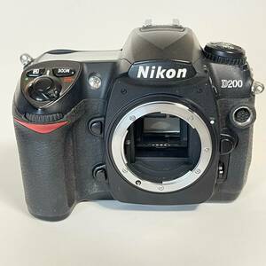 Nikon ニコン D200 一眼レフ デジタル カメラ ボディ バッテリー 動作確認済み
