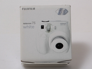 FUJIFILM　チェキ　instax mini7 white　本体　使用説明書　