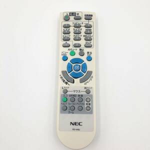 【動作品】NEC プロジェクター用リモコン RD-449J 赤外線動作確認済み