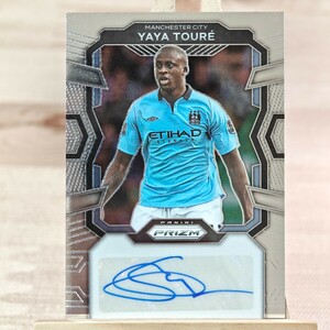 ヤヤ・トゥーレ 2023-24 Panini Prizm Premier League Yaya Toure Auto Manchester City 直筆サインカード