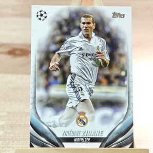 ジネディーヌ・ジダン 2023-24 Topps UEFA Club Competitions Image Variation Zinedine Zidane Real Madrid SP の画像1