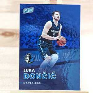 50枚限定 ルカ・ドンチッチ 2022 Panini The National Fathers Day Luka Doncic Blue Foil 27/50 ダラス・マーベリックス