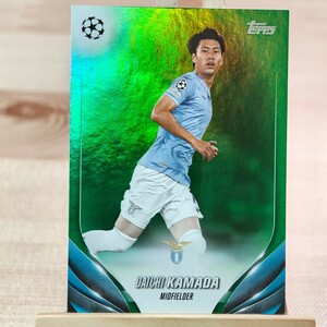 99枚限定 鎌田大地 2023-24 Topps UEFA Club Competitions Daichi Kamada Lazio 04/99