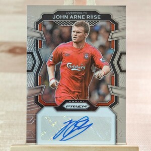 ヨン・アルネ・リーセ 2023-24 Panini Prizm EPL John Arne Riise Auto Liverpool 直筆サインカード