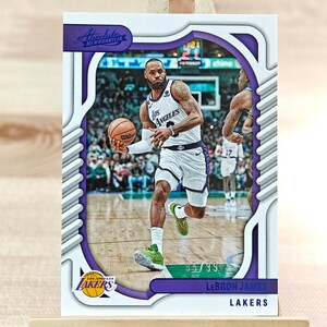 99枚限定 レブロン・ジェームズ 2022-23 Panini Chronicles Absolute LeBron James 85/99 ロサンゼルス・レイカーズ