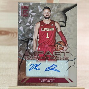 マックス・ストゥルース 2023-24 Panini Donruss Elite Impact Impressions Auto Max Strus Cavaliers 直筆サインカード