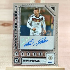 ルーカス・ポドルスキ 2023-24 Panini Donruss Signature Series Lukas Podolski 直筆サインカード