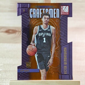 ビクター・ウェンバンヤマ 2023-24 Panini Donruss Elite Rookie Craftsmen Orange Die Cut RC Victor Wembanyama