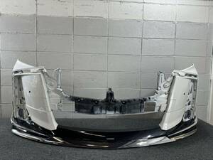 R60520 Alphard S AG2018後期 Genuine フロント Bumper モデリスタ フロント スポイラー Pearl ホワイト 52119-58610 070