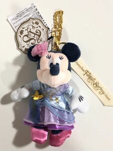 ディズニーシー　ファンタジースプリングスホテル　ミニー　ぬいぐるみバッジ　ぬいば　TDS