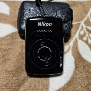 ニコン コンパクトデジタルカメラ COOLPIX S01 ブラック S01BK 