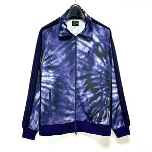 美品 21SS NEEDLES NEPENTHES別注 ニードルス ネペンテス 別注 PRINTED TIE-DYE TRACK JACKET タイダイ トラック ジャケット ジップアップ