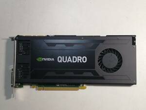 NVIDIA QUADRO K4200 動作確認済み