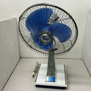 昭和レトロ National ナショナル PANACOOL ELECTRIC FAN 扇風機 30cm F-30KG 100V 通電OK【ジャンク品】の画像1