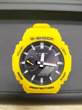 G-SHOCK CASIO 腕時計 GA-B2100 イエロー TOUGH SOLAR Bluetooth 稼働品 美品（管理番号:R1406）_画像1