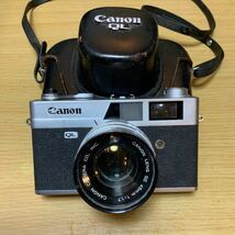 ★ Canon QL17 フィルムカメラ LENS SE 45mm 1:1.7 ジャンク品部品取り等に！_画像1