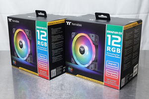 Thermaltake SWAFAN EX12 RGB PC Cooling Fan TT Premium Edition (3-Fan Pack) 2セット