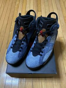 NIKE AIR JORDAN 6 WASHED DENIM CT5350-401 30cm