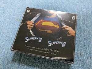 【新品未開封】映画『スーパーマン2 冒険篇』、『スーパーマン3 電子の要塞』2枚組CD 限定3,000枚 ジョン・ウィリアムス