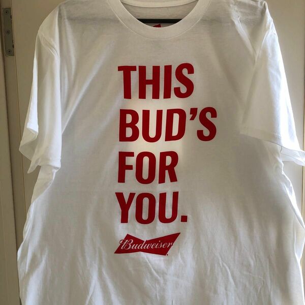 Budweiser バドワイザー　Tシャツ白　X L