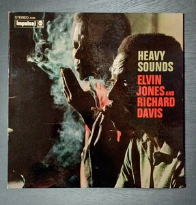 ◇EX+~EX◇in US.Original◇刻印◇ELVIN JONES ＆ RICHARD DAVIS ◇IMPULSE RECORDS AS-9160 ◇ HEAVY SOUNDS ◇