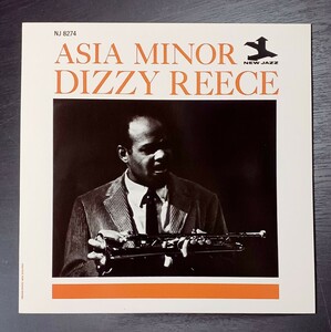 ◯NM+~NM◯WAVE／JAPAN◯DIZZY REECE◯NEW JAZZ NJ-8274／WWLJ-7052◯ ASIA MINOR ◯