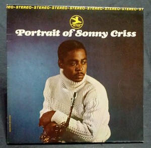 ○EX~EX-◯in USA○Second.Original○VAN GELDER 刻印◯SONNY CRISS◯PRESTIGE PR-7526◯　PORTRAIT OF SONNY CRISS　◯