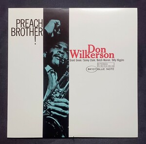 ◇NM+◇TOSHIBA／JAPAN◇DON WILKERSON◇BLUE NOTE BST-84107◇ PREACH BROTHER！ ◇