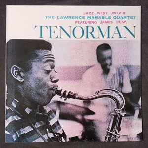 ◇NM+◇in Madrid◇MONO◇JAMES CLAY・SONNY CLARK…◇JAZZ WEST RECORDS JWLP-8◇ TENORMAN ◇