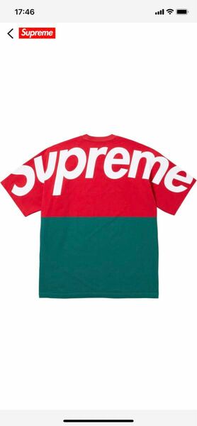新品 supreme シュプリーム split Tシャツ サイズM ボックスロゴ