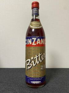 レア!【1970年代】CINZANO Bitter / CINZANO【チンザノ・ビター】930ml , 25% , スペイン廻り封シール